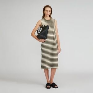 Everlane The Weekend Tank Dress Green Base - Size M